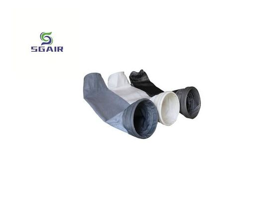 مرشح كيس الغبار من مواد PTFE مع كفاءة 55-95٪