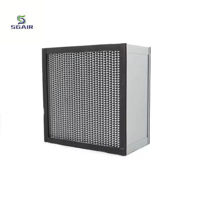 فلتر الهواء عالي درجة الحرارة مع إطار SS 1.5-2.00mm
