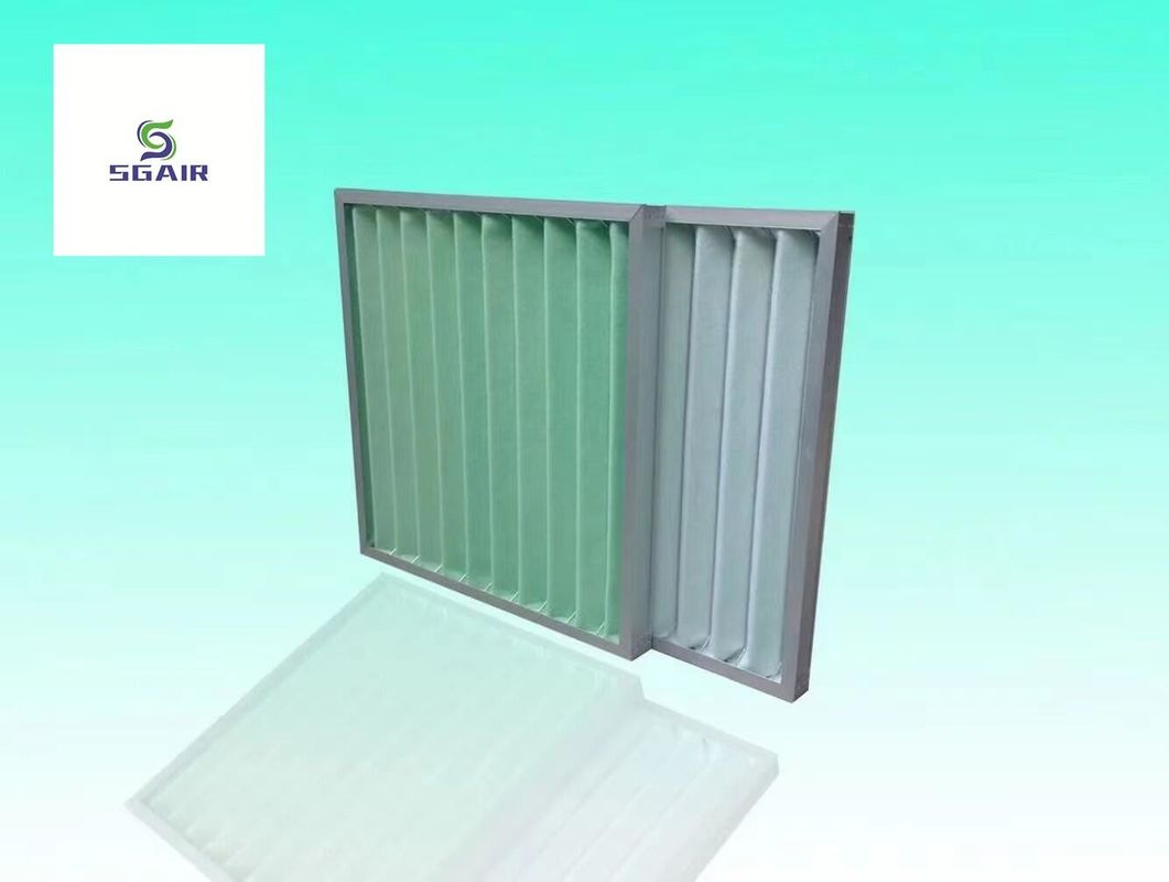 نظام HVAC ألياف البوليستر G4 مرشحات تنقية الهواء قابلة للغسيل
