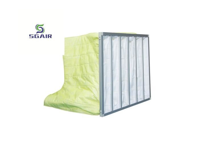 الألياف الكيميائية المقاومة المنخفضة H13 Hepa Filter استبدال ، Hepa Media Filter