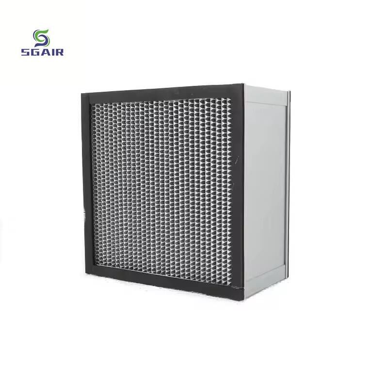 فلتر الهواء عالي درجة الحرارة مع إطار SS 1.5-2.00mm